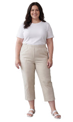 Women's Lightweight Stretch Denim Capri Pants — Comfortable Everyday Fit