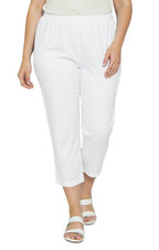 Women's Lightweight Stretch Denim Capri Pants — Comfortable Everyday Fit