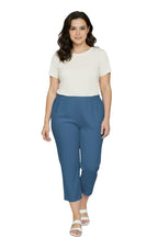 Women's Lightweight Stretch Denim Capri Pants — Comfortable Everyday Fit