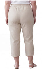 Women's Lightweight Stretch Denim Capri Pants — Comfortable Everyday Fit