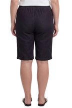 Women's Easy Pull-On Bermuda Shorts in Denim and Twill