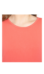 Women's 3/4 Sleeve Crew Neck Top — Comfortable Jersey Knit