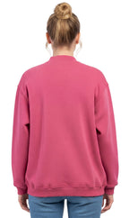 Women's Snap Up Jacket with Stand Collar and Patch Pockets