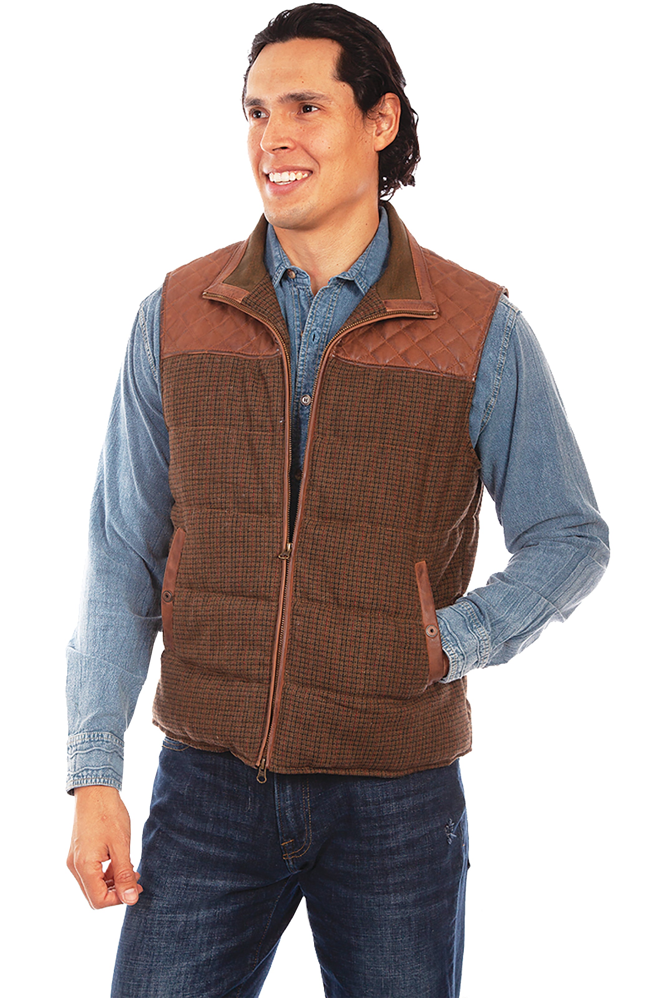 ZIP FRONT VEST