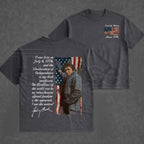 "I Am The Nation" – Vintage Outlaw Music Singer Retro 2-Sided Top