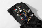 KH9083 Flowers Birds Embroidery Hoodie