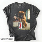 Dog Breeds "Drinking Diet Coke" Graphic T-Shirt