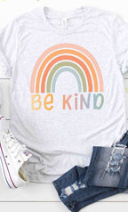 Rainbow Be Kind graphic tee PLUS