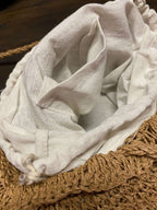 PATTEREND STRAW TOTE BAG