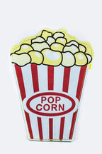 Popcorn Coin Purse Key Chain