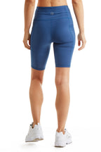 Women's Compression Cycling Shorts — Double Knit with Side Phone Pockets