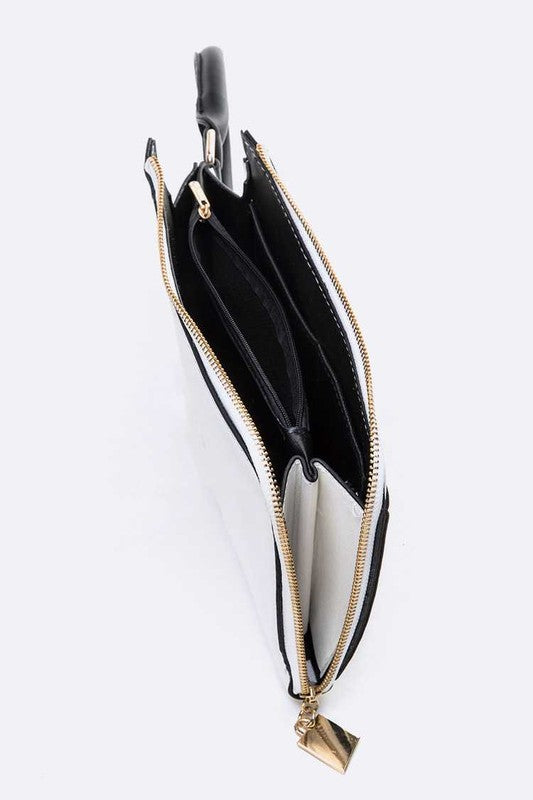 Iconic Girl Convertible Clutch Wallet
