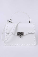 Matte Finish Studded Convertible Jelly Bag