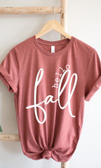 Hello Fall Graphic Tee T-Shirt