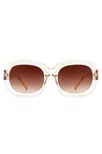 Round Oversize Oval Retro Fashion Sunglasses