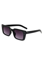Flat Rectangle Retro Vintage Fashion Sunglasses