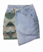 Denim skirt
