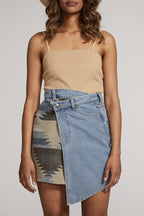 Denim skirt