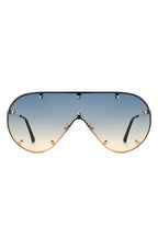 Retro Oversize Aviator Fashion Sunglasses