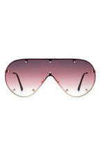 Retro Oversize Aviator Fashion Sunglasses