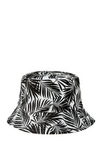 Reversible Tropical Print Bucket Hat