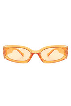Rectangle Vintage Small Narrow Fashion Sunglasses