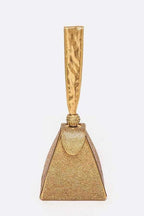 Iconic Rhinestone Top Handle Iconic Clutch Bag