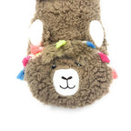 Llama Call You - Women's Cozy Sherpa Slipper Socks