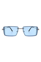 Retro Rectangle Flat Top Fashion Sunglasses