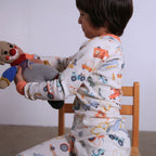 Vintage Cars Organic Pajamas
