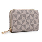 Monogram Zip Around Accordion Wallet