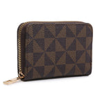 Monogram Zip Around Accordion Wallet