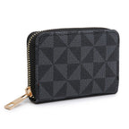 Monogram Zip Around Accordion Wallet