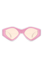 Geometric Triangle Futuristic Fashion Sunglasses