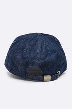 Crystal Embellished Heart Patch Vintage Cap