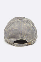 Peace And Love Patch Tie Dye Cotton Cap