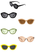 Geometric Retro Fashion Cat Eye Women Sunglasses