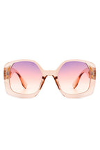 Oversize Chunky Square Women Fashion Sunglasses