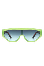Geometric Square Futuristic Fashion Sunglasses