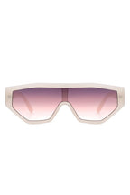 Geometric Square Futuristic Fashion Sunglasses