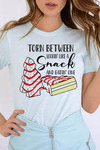Torn Between Lookin Like a Snack and Eatin One Women’s Tee T-Shirt