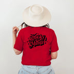 Spooky Mama Bats Front & Back Graphic Tee