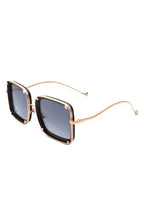 Classic Square Retro Tinted Fashion Sunglasses