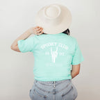 Spooky Club Front & Back Graphic Tee