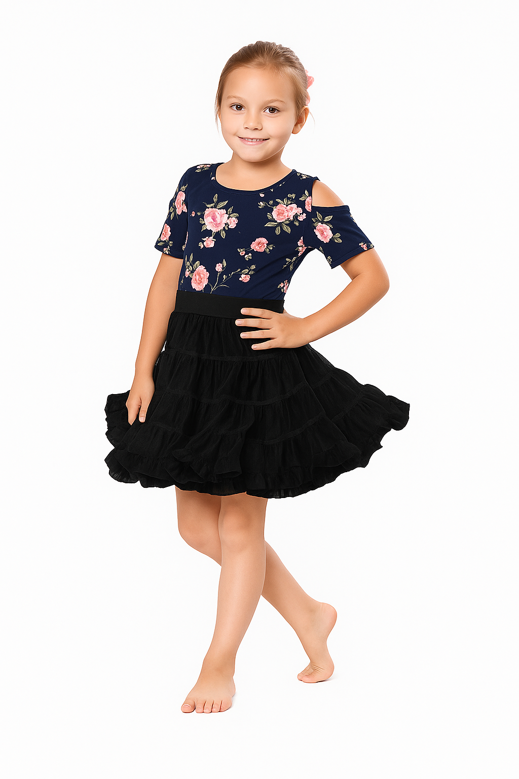 Malco Modes Girls Petticoat Crinoline Underskirt â?? Fluffy Puffy Princess Tutu Slip | Flower Girl, Birthday Party, Ballet, Halloween Costume Dress-Up