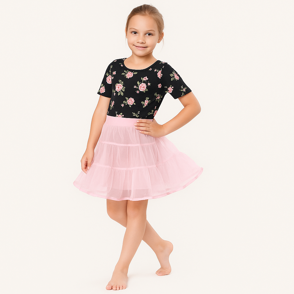 Malco Modes Girls Petticoat Crinoline Underskirt â?? Fluffy Puffy Princess Tutu Slip | Flower Girl, Birthday Party, Ballet, Halloween Costume Dress-Up