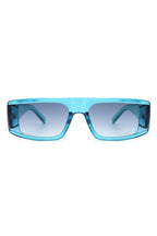 Rectangle Flat Top Retro Fashion Sunglasses