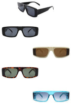 Rectangle Flat Top Retro Fashion Sunglasses