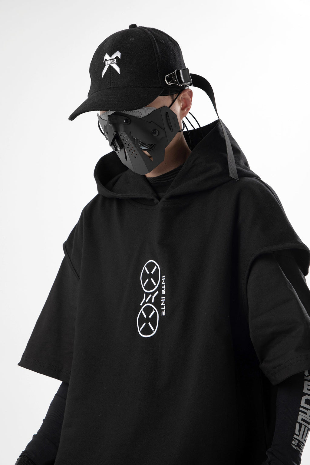 JX "All Business" Short Sleeves Hoodie