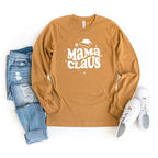Mama Claus Long Sleeve Graphic Tee